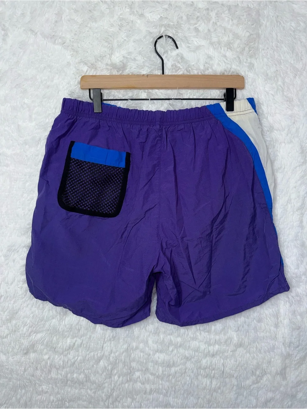 Vtg Y2K Nautica Swim Trunks Mens Hoochie Daddy Board Shorts 90s coded BeachRetro